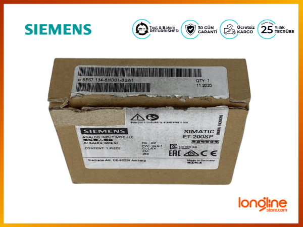 Siemens 6ES7134-6HD01-0BA1 Simatic ET200SP Analog Input Module PLC - 3