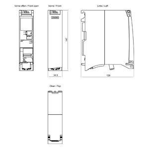 SIEMENS 6ES7155-5AA00-0AA0 ET 200MP, IM 155-5 P - 3