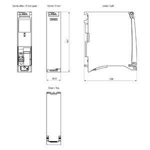 SIEMENS 6ES7155-5AA00-0AC0 ET 200MP IM 155-5 PN HF - 3