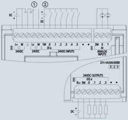 SIEMENS 6ES7211-1AE40-0XB0 /CPU 1211C, DC/DC/DC - 3