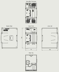 SIEMENS 6ES7212-1AG50-0XB0 S7-1200 G2 CPU 1212C DC/DC/DC (8DI 6DQ) - 3