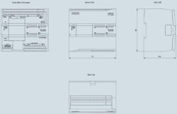 SIEMENS 6ES7214-1AG40-0XB0 S7-1200 CPU 1214C DC/DC/DC (14DI 10DQ 2AI) - 3