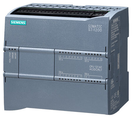 SIEMENS 6ES7214-1BG40-0XB0 S7-1200 CPU 1214C AC/DC/RELAY (14DI 10DQ 2AI) - 2