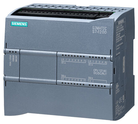 SIEMENS 6ES7214-1HG40-0XB0 S7-1200 CPU 1214C DC/DC/RELAY (14DI 10DQ 2AI) - 2