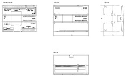SIEMENS 6ES7215-1BG40-0XB0 /CPU 1215C, AC/DC/RLY - 3