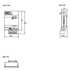 SIEMENS 6ES7221-3BD30-0XB0 S7-1200 DI X 4 24V DC SM 1221 (NPN) - 3