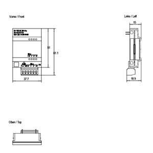 SIEMENS 6ES7222-1AD30-0XB0 S7-1200 DQ x 4 5V DC 0.1A SB 1222 - 3