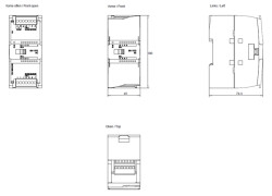 SIEMENS 6ES7222-1BF32-0XB0 S7-1200 DQ x 8 24V DC 0.5A SM 1222 - SIEMENS (1)