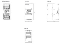 SIEMENS 6ES7222-1BH32-0XB0 S7-1200 DQ x 16 24V DC 0.5A SM 1222 - 3