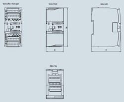 SIEMENS 6ES7222-1BH32-1XB0 /Digital Output SM1222, 16DO, 24V DC sink - SIEMENS (1)