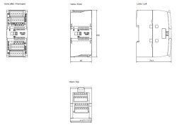 SIEMENS 6ES7223-1QH32-0XB0 /SIMATIC S7-1200, DIGITAL I/O SM 1223, 8DI AC / 8DO RLY - 3