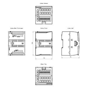 SIEMENS 6ES7226-6BA32-0XB0 S7-1200 F-DI x 16 24V DC SM 1226F - 3
