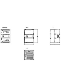 SIEMENS 6ES7226-6DA32-0XB0 S7-1200 F-DQ 4 x 24V DC SM 1226F - 3