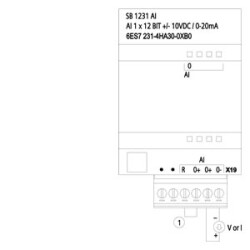 SIEMENS 6ES7231-4HA30-0XB0 S7-1200 AI x 1 12-BIT SB 1231 - SIEMENS (1)