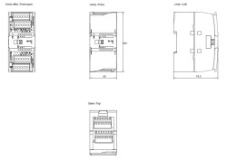 SIEMENS 6ES7231-4HF32-0XB0 S7-1200 AI x 8 13-BIT SM 1231 - 4