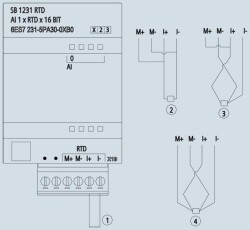 SIEMENS 6ES7231-5PA30-0XB0 S7-1200 AI x 1 RTD 16-BIT - SIEMENS (1)