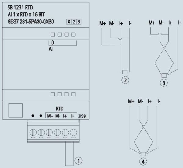 SIEMENS 6ES7231-5PA30-0XB0 S7-1200 AI x 1 RTD 16-BIT - 2