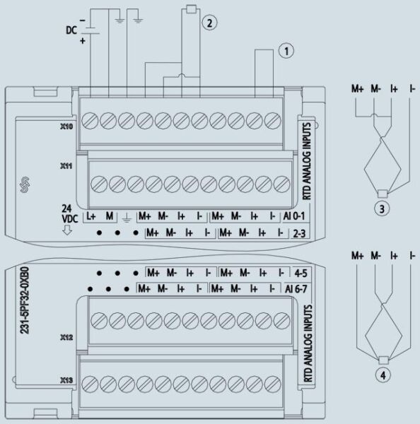 SIEMENS 6ES7231-5PF32-0XB0 S7-1200, AI, SM 1231 RTD, 8xAI - 2