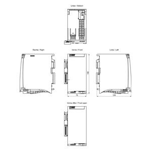 SIEMENS 6ES7507-0RA00-0AB0 S7-1500 PS 60W 120/230V AC/DC - 4