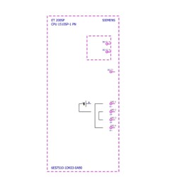 SIEMENS 6ES7510-1DK03-0AB0 SIMATIC DP, CPU 1510SP-1 PN for ET 200SP - 4