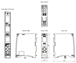 SIEMENS 6ES7511-1AL03-0AB0 SIMATIC S7-1500, CPU 1511-1 PN - 3