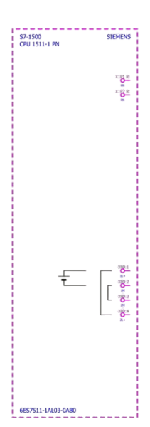 SIEMENS 6ES7511-1AL03-0AB0 SIMATIC S7-1500, CPU 1511-1 PN - 4