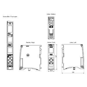 SIEMENS 6ES7513-1AL02-0AB0 S7-1500 CPU 1513-1 - 3