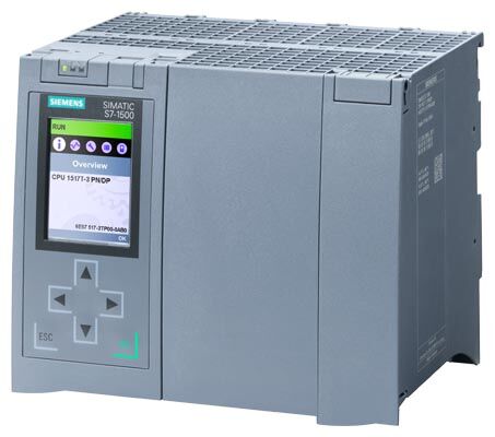 SIEMENS 6ES7517-3TP00-0AB0 S7-1500T CPU 1517T-3 PN/DP - 1