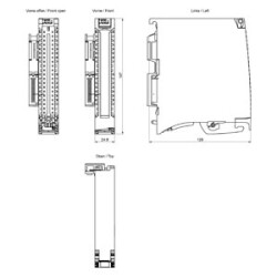 SIEMENS 6ES7521-1BL10-0AA0 S7-1500 DI32 x 24V DC BA (front connector) - 3