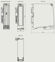 SIEMENS 6ES7522-1BF00-0AB0 /S7-1500, DQ 8X24VDC/2A - 4
