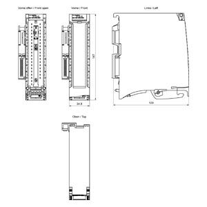 SIEMENS 6ES7526-1BH00-0AB0 S7-1500 F-DI 16 x 24V DC - 4