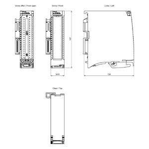 SIEMENS 6ES7531-7MH00-0AB0 S7-1500, AI 16xI BA - 4