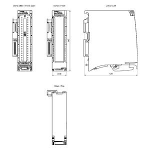 SIEMENS 6ES7531-7NF10-0AB0 S7-1500 AI 8 x U/I HS - 4