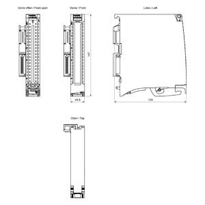 SIEMENS 6ES7531-7QD00-0AB0 /S7-1500, AI 4XU/I/RT - 3