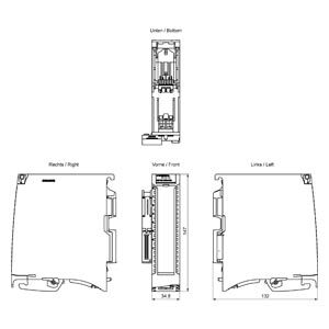 SIEMENS 6ES7531-7QF00-0AB0 S7-1500 AI 8 x U/I/R/RTD BA - 3