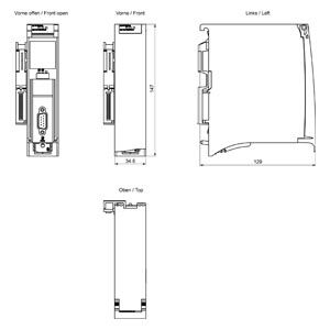 SIEMENS 6ES7540-1AD00-0AA0 S7-1500 CM PTP RS232 BA - 4