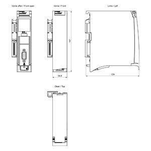 SIEMENS 6ES7541-1AD00-0AB0 S7-1500 CM PTP RS232 HF - 4
