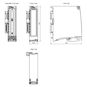 SIEMENS 6ES7547-1JF00-0AB0 S7-1500 CM 8 x IO-Link Master - 3