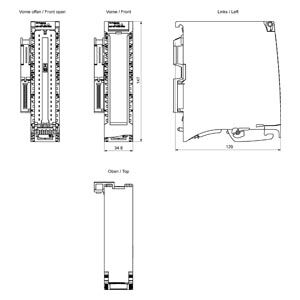 SIEMENS 6ES7551-1AB00-0AB0 S7-1500 TM POSINPUT 2 Counter - 4