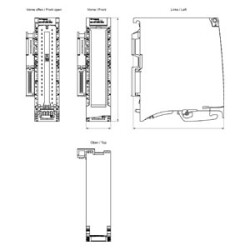 SIEMENS 6ES7551-1AB01-0AB0 S7-1500 TM POSINPUT 2 Counter - 3