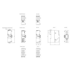 SIEMENS 6ES7972-0MS00-0XA0 /TS MODULE RS232 SIMATIC TELESERVICE - 3