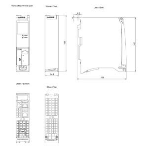 SIEMENS 6GK7542-1AX10-0XE0 communications module CM 1542-1 - 3