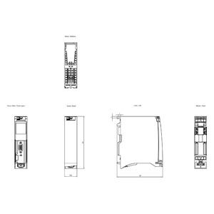 SIEMENS 6GK7542-5DX10-0XE0 communications module CM 1542-5 for connection of S7-1500 to PROFIBUS DP, DP-V1 master or DP Device, S7 and PG/OP communication - 3