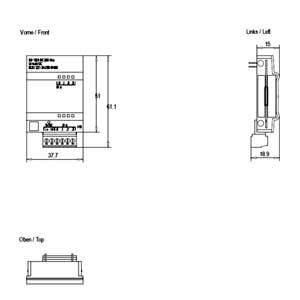 SIEMENS S7-1200 SB1221 5V DC, 200 kHz 4DI (NPN giriş) - 3