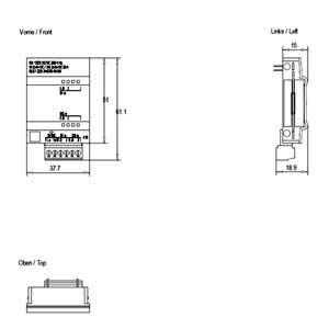 SIEMENS S7-1200 SB1223 5 V DC / 5 V DC, 200 kHz 2DI / 2DO (NPN giriş) - 3