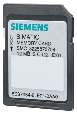 SIEMENS SIMATIC S7-1200 MEMORY CARD 4MB 6ES7954-8LC04-0AA0 - 1