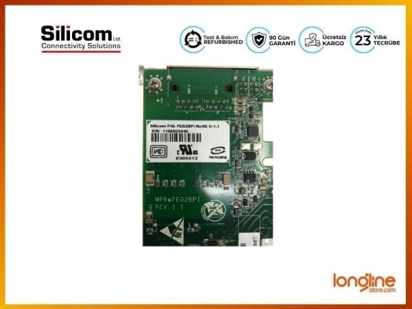 Silicom PEG2BPI Dual Port Gigabit PCI-e Ethernet Bypass Server A
