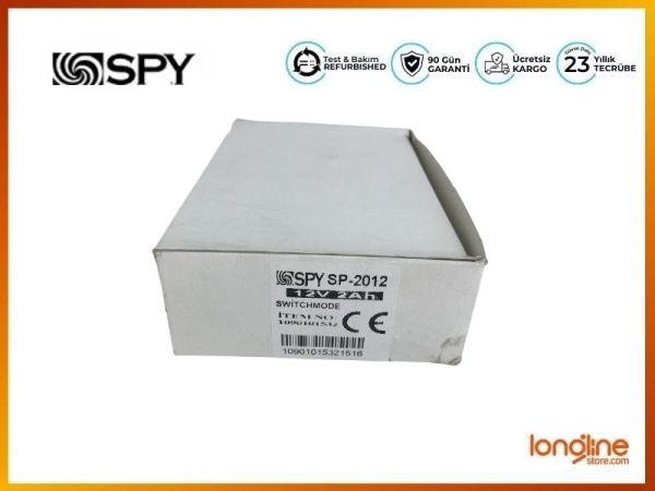 SPY SP-2012 12V 2Ah SWITCH MODE GÜVENLİK KAMERA ADAPTÖRÜ - 2