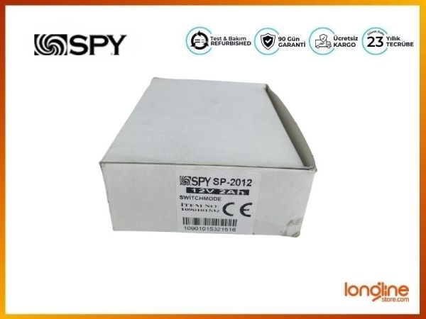 SPY SP-2012 12V 2Ah SWITCH MODE GÜVENLİK KAMERA ADAPTÖRÜ