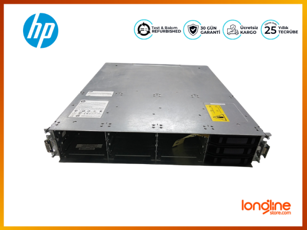 STORAGE ENCLOSURE MSA2040 SC 12-BAY 3.5 FC C8R12A W/1x CONTROLLER C8R09A 717870-001 W/2x 595W POWER SUPPLY 592267-002 - 3